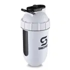 ShakeSphere Tumbler View w/ Clear Window - Matte White/Black - 727.5ml