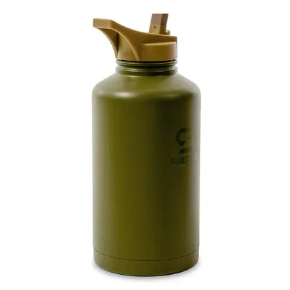 ShakeSphere Hydration Jug Double Walled Steel - Cameo Green - 1.8L