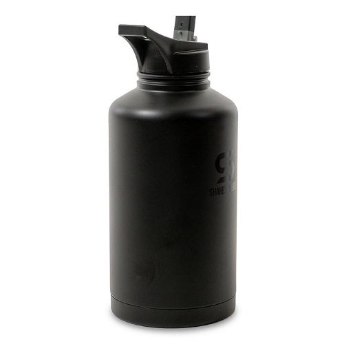 ShakeSphere Hydration Jug Double Walled Steel-Matte Black-1.8L