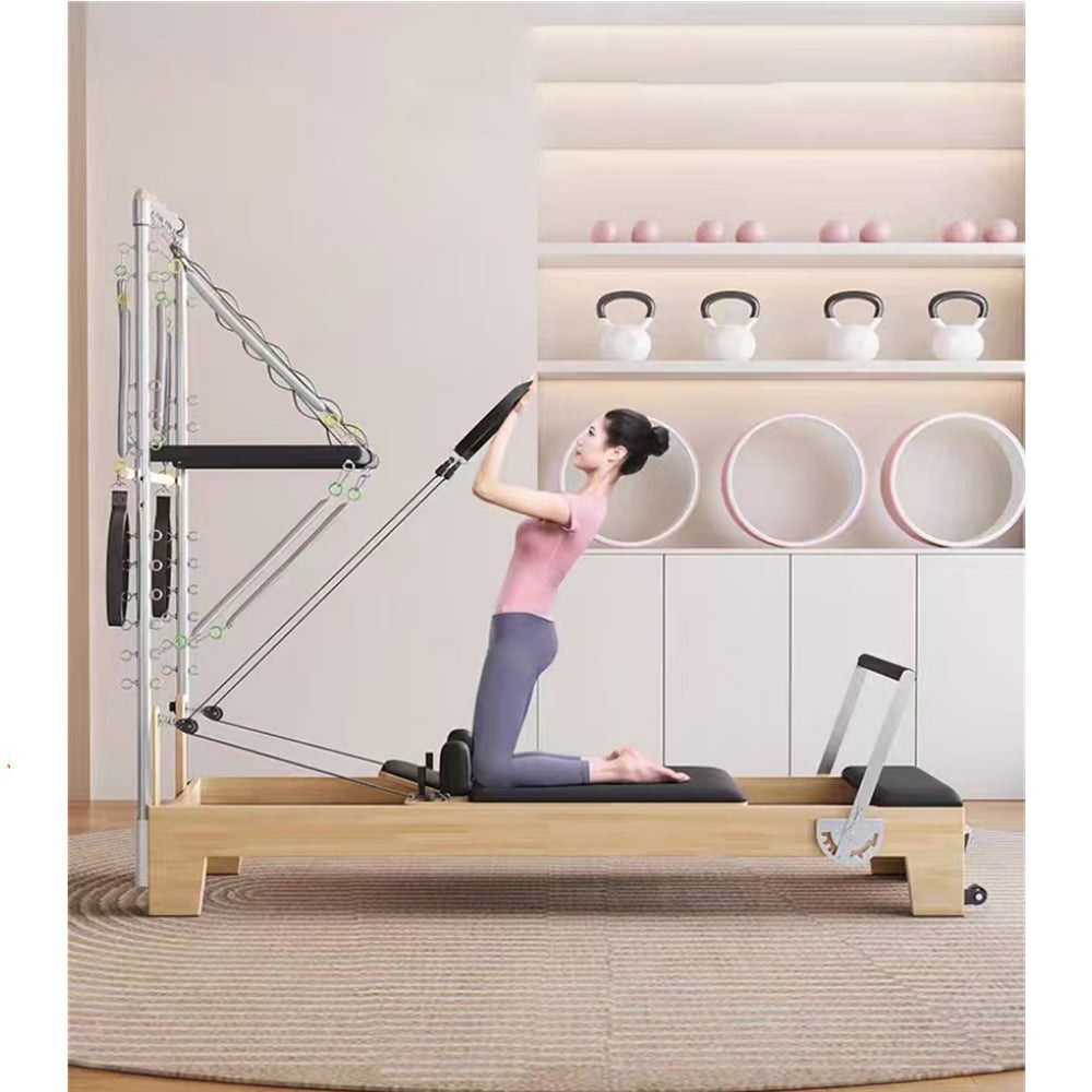 Vox Fitness  Pilates Reformer Semi-elevated 2-in-1 Yoga Bed