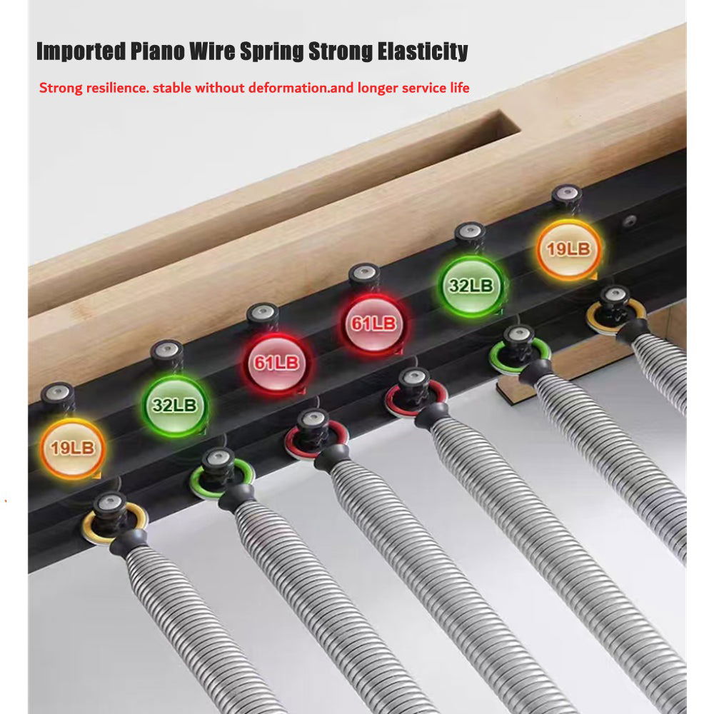 Vox Fitness  Pilates Reformer Semi-elevated 2-in-1 Yoga Bed