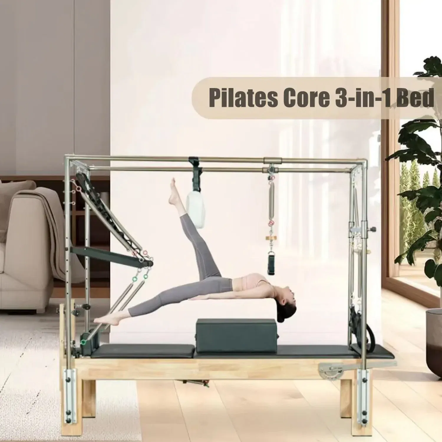 Vox Fitness Pilates Reformer with Full Cadillac