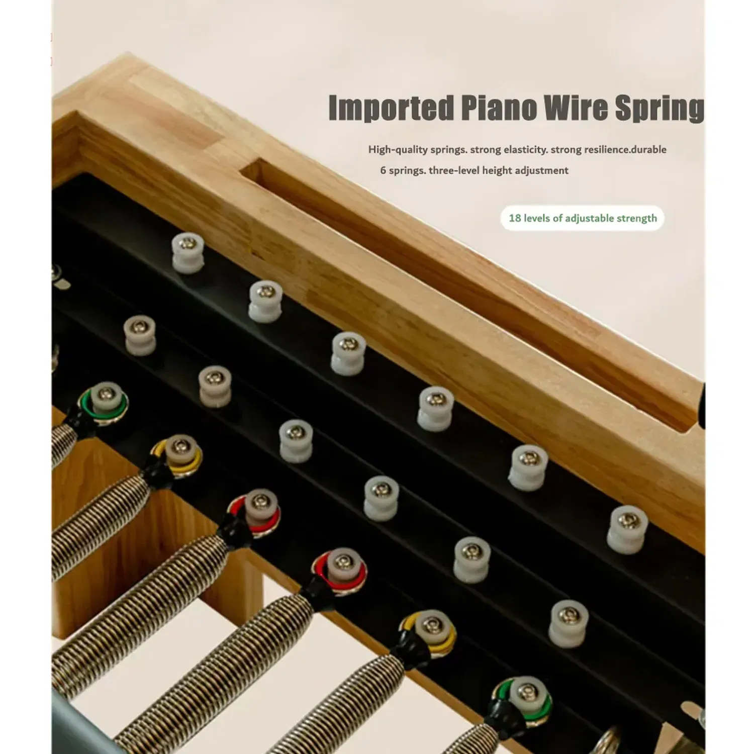 Vox Fitness Pilates Reformer with Full Cadillac