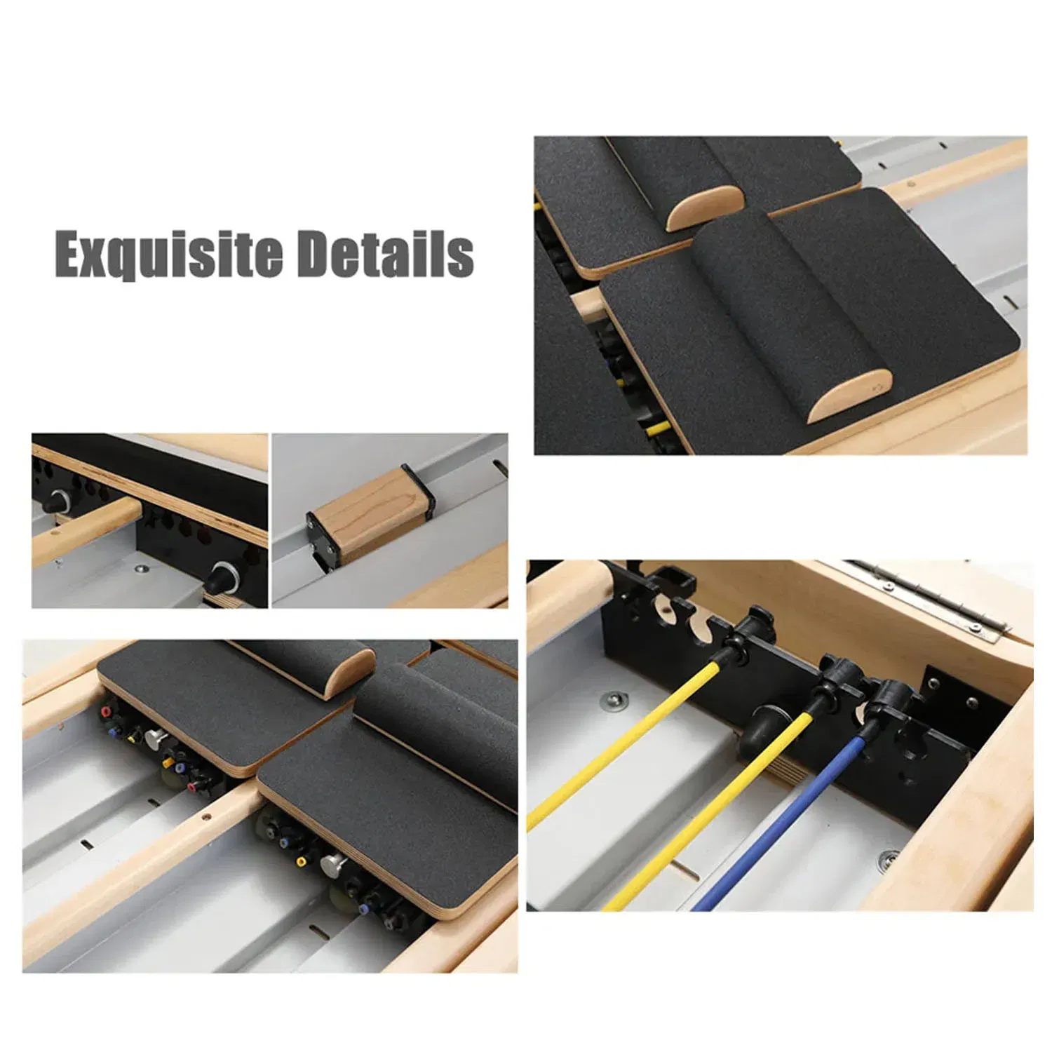 Vox Fitness Pilates Double Track Slide Stretch Training Yoga Bed