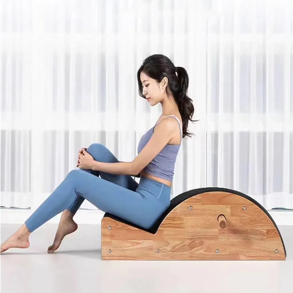Vox Fitness SSZ-JZQ Pilates Wooden Spine Corrector Spine Reliever Success Active Submit Title