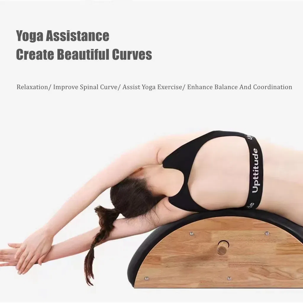Vox Fitness SSZ-JZQ Pilates Wooden Spine Corrector Spine Reliever Success Active Submit Title