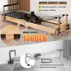 Vox Fitness Folding Pilates Reformer And Pilates Double Track Slide Stretch