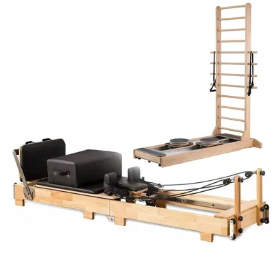 Vox Fitness Folding Pilates Reformer And Pilates Double Track Slide Stretch