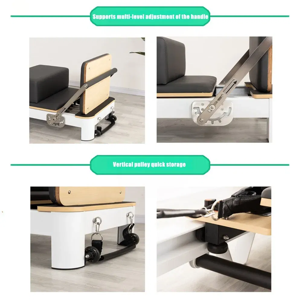 فوكس للياقة البدنية سرير يوغا ألومنيوم قابل للطي لجهاز بيلاتس