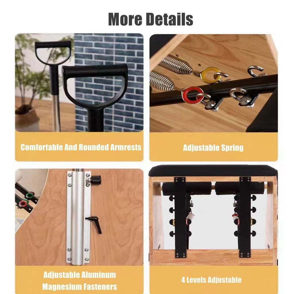 Vox Fitness SSZ-WTY Pilates Reformer Stable Chair Balance Trainer