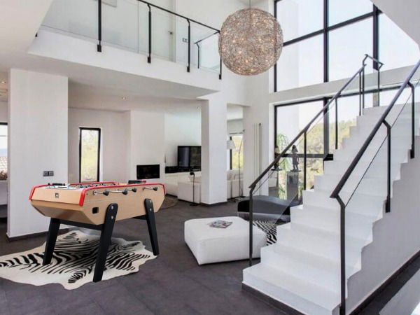 ليلة شوت طاولة كرة قدم نايت شوت ST126-T مع قضبان فولاذية تلسكوبية