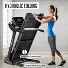 Sparnod Fitness STC 4250 Home Use Treadmill With Hydraulic Folding and AC Motor