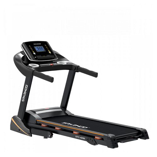Sparnod Fitness STC 4250 Home Use Treadmill With Hydraulic Folding and AC Motor