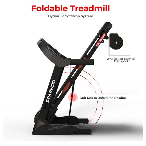 سبارنود للياقة البدنية STC-5250 Commercial Folding Treadmill - 5HP AC Motor