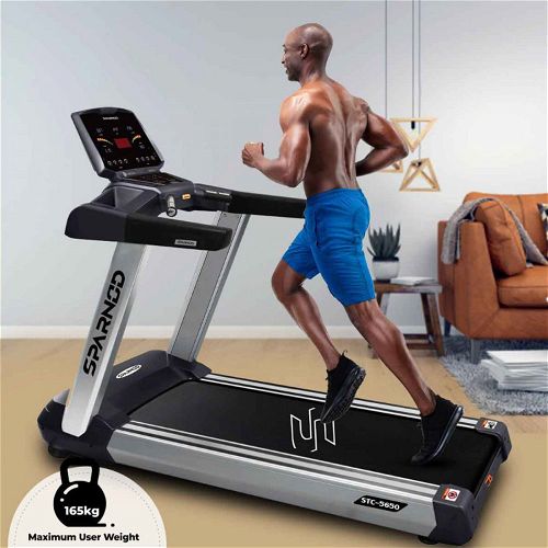Sparnod Fitness STC-5650 (5.5 HP AC Motor) Sturdy Treadmill