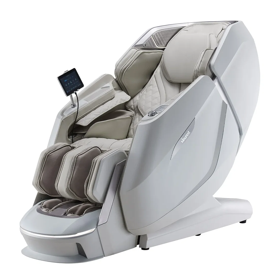 Nourest Stellar 4D Dual Roller Luxury AI Massage Chair [Limited Edition] - White