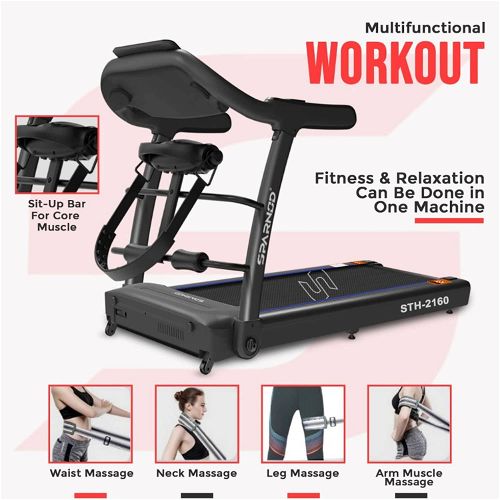 Sparnod Fitness STH-2160 Home Use Treadmill
