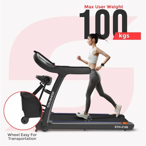 Sparnod Fitness STH-2160 Home Use Treadmill