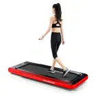 Sparnod Fitness 2 in 1 Foldable Treadmill - 2.25 HP | DC Motor - Red