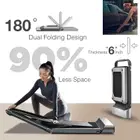 Sparnod Fitness STH-3050 Dual Aluminium Alloy Framework Treadmill - 2.25 HP DC Motor