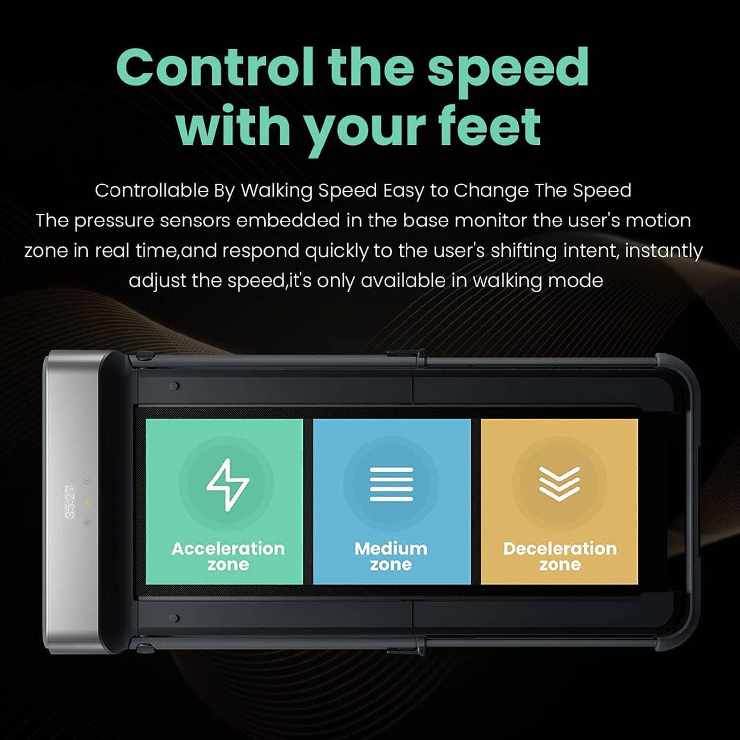 Sparnod Fitness STH-3050 Dual Aluminium Alloy Framework Treadmill - 2.25 HP DC Motor