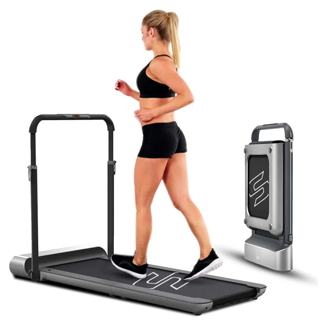 Sparnod Fitness STH-3050 Dual Aluminium Alloy Framework Treadmill - 2.25 HP DC Motor