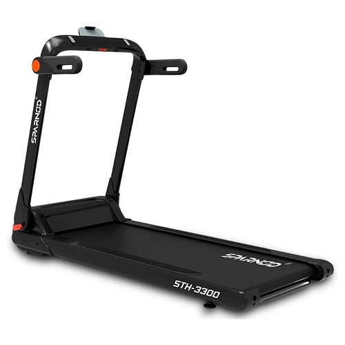 Sparnod Fitness  STH-3300 5.5 Hp Peak Automatic Pre-Installed Foldable Motorized Running Indoor Treadmill