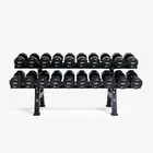 Nike Strength Premium 2-Tier Pro Urethane Dumbbell Rack Set