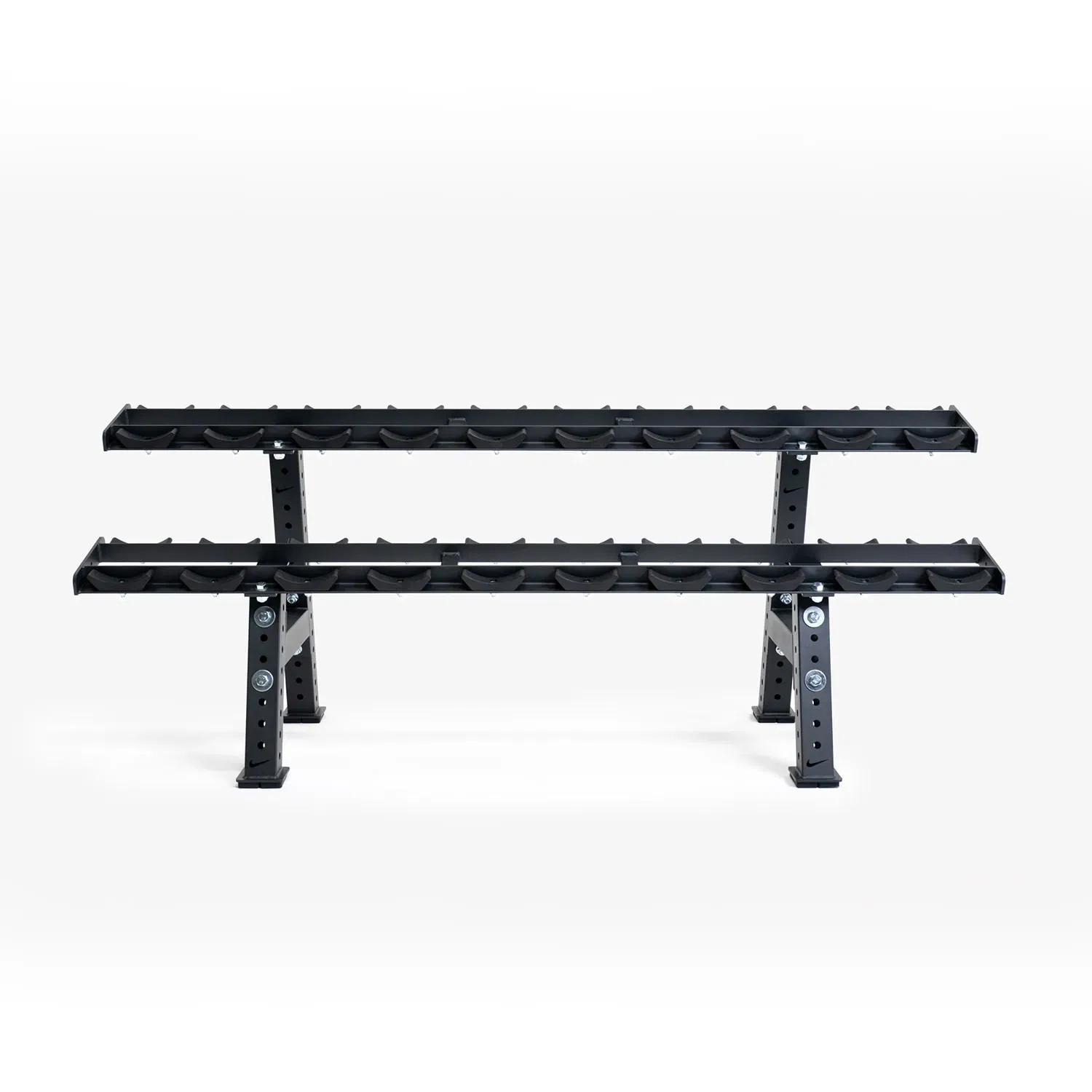 Nike Strength Premium 2-Tier Pro Urethane Dumbbell Rack Set