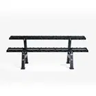 Nike Strength Premium 2-Tier Pro Urethane Dumbbell Rack Set
