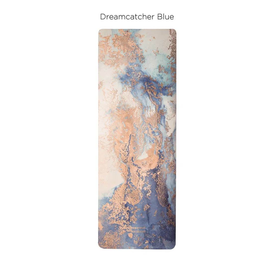 Sugarmat Travel Yoga Mat - Dream Catchers No3 Blue - 1.0 mm