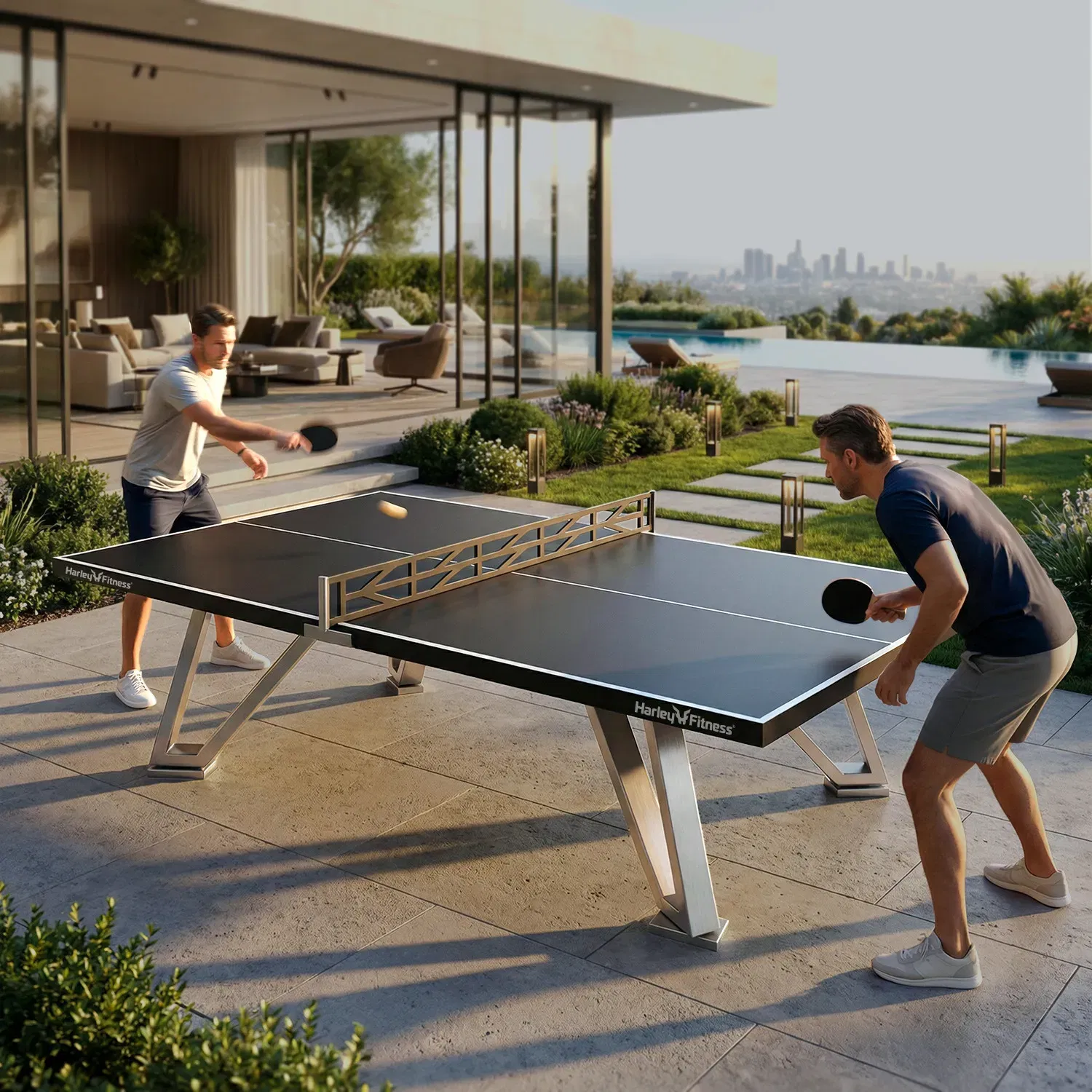 Harley Fitness SmashPro Outdoor Table Tennis Table