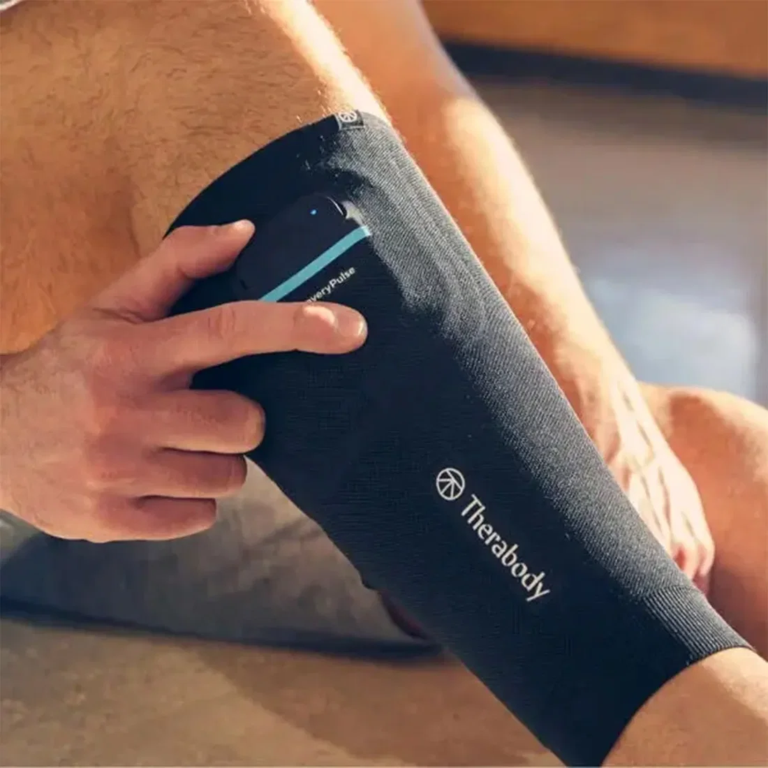 Therabody RecoveryPulse Calf sleeve