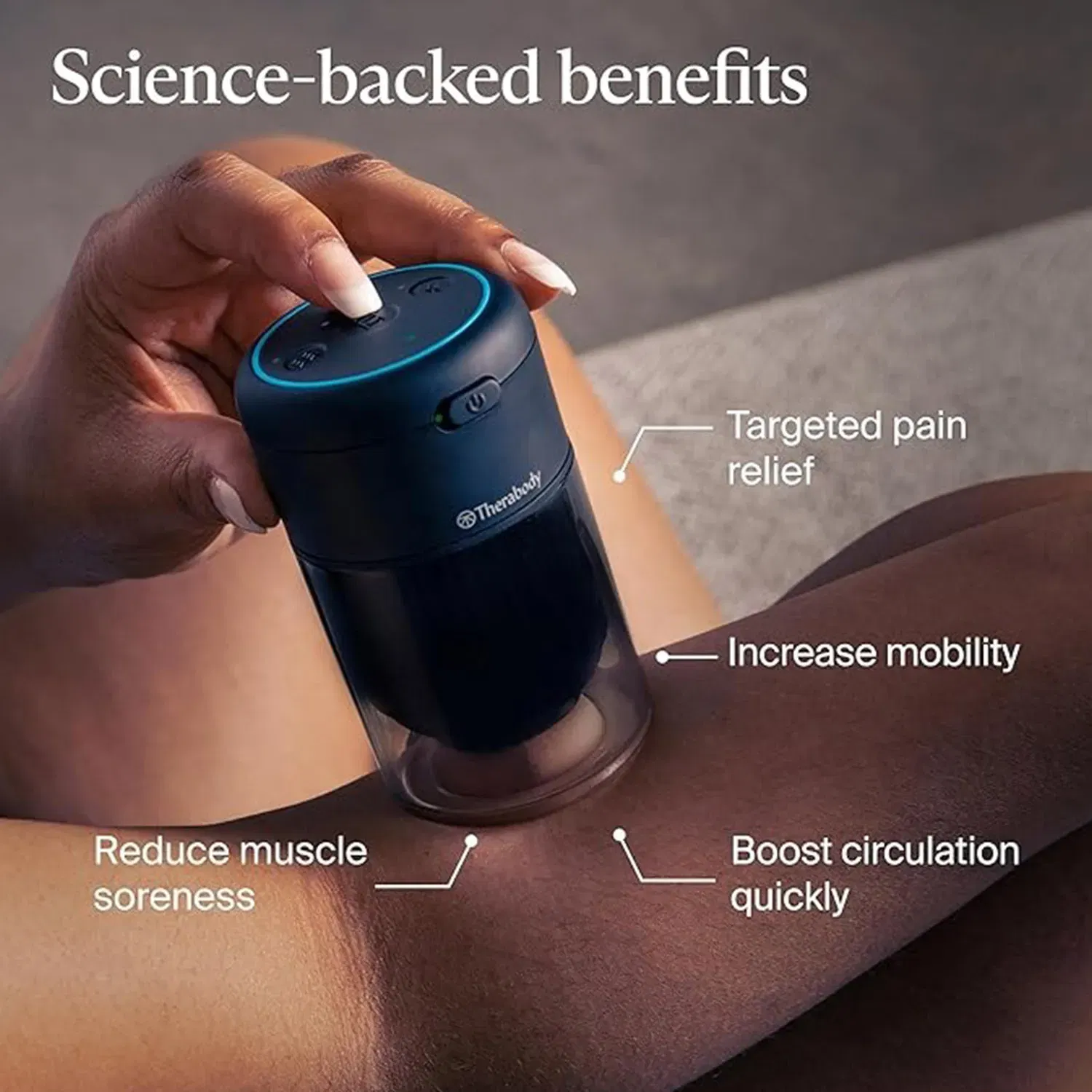 Therabody TheraCup Advanced heat and vibration cupping System (1-Pack)