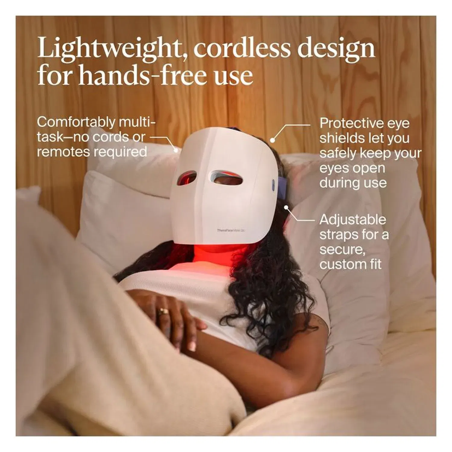 Therabody Theraface Mask Glo Clinically-Proven Led Light Therapy