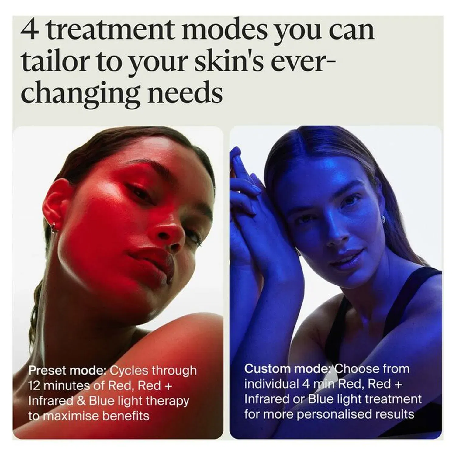 Therabody Theraface Mask Glo Clinically-Proven Led Light Therapy