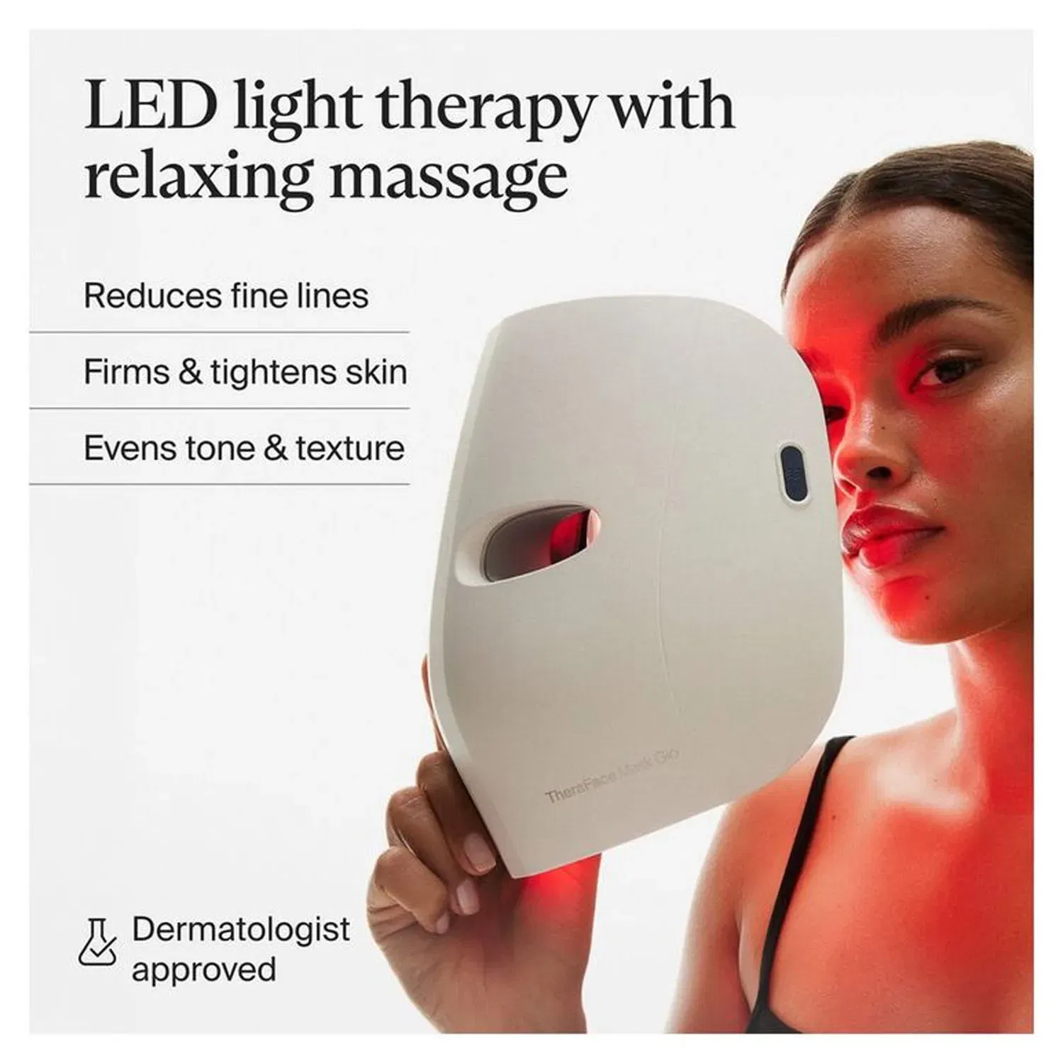 Therabody Theraface Mask Glo Clinically-Proven Led Light Therapy