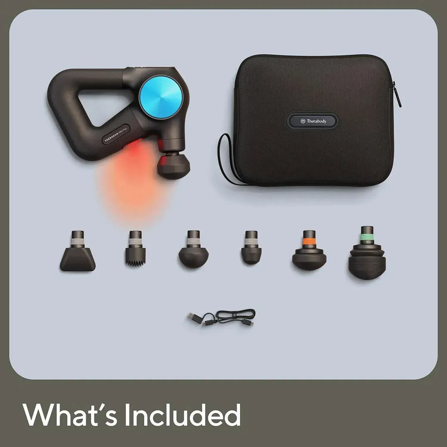 Therabody TheraGun Pro Plus 6-in-1 Deep Tissue Percussion Massage Gun