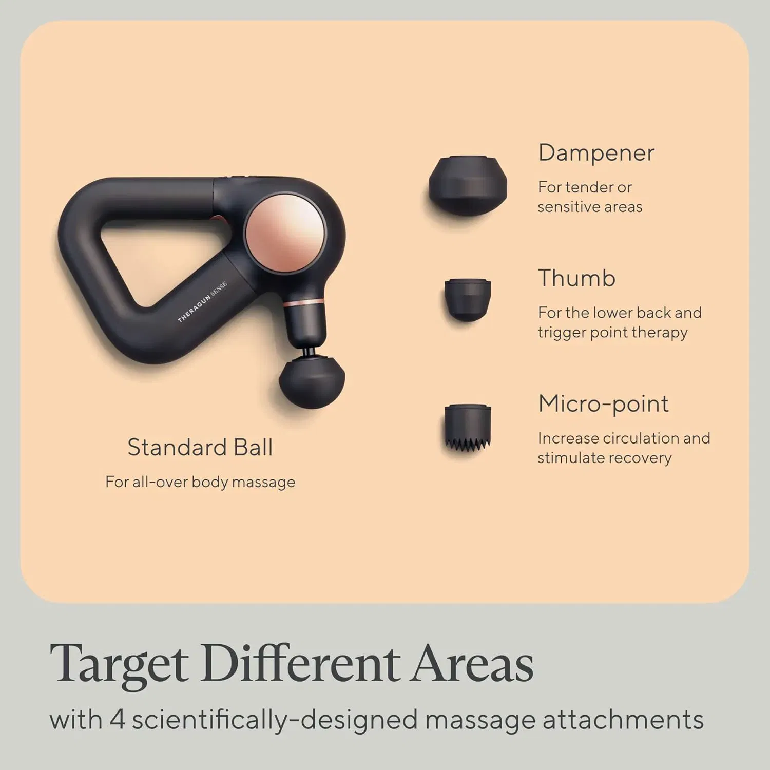 Therabody Theragun Sense black - Black