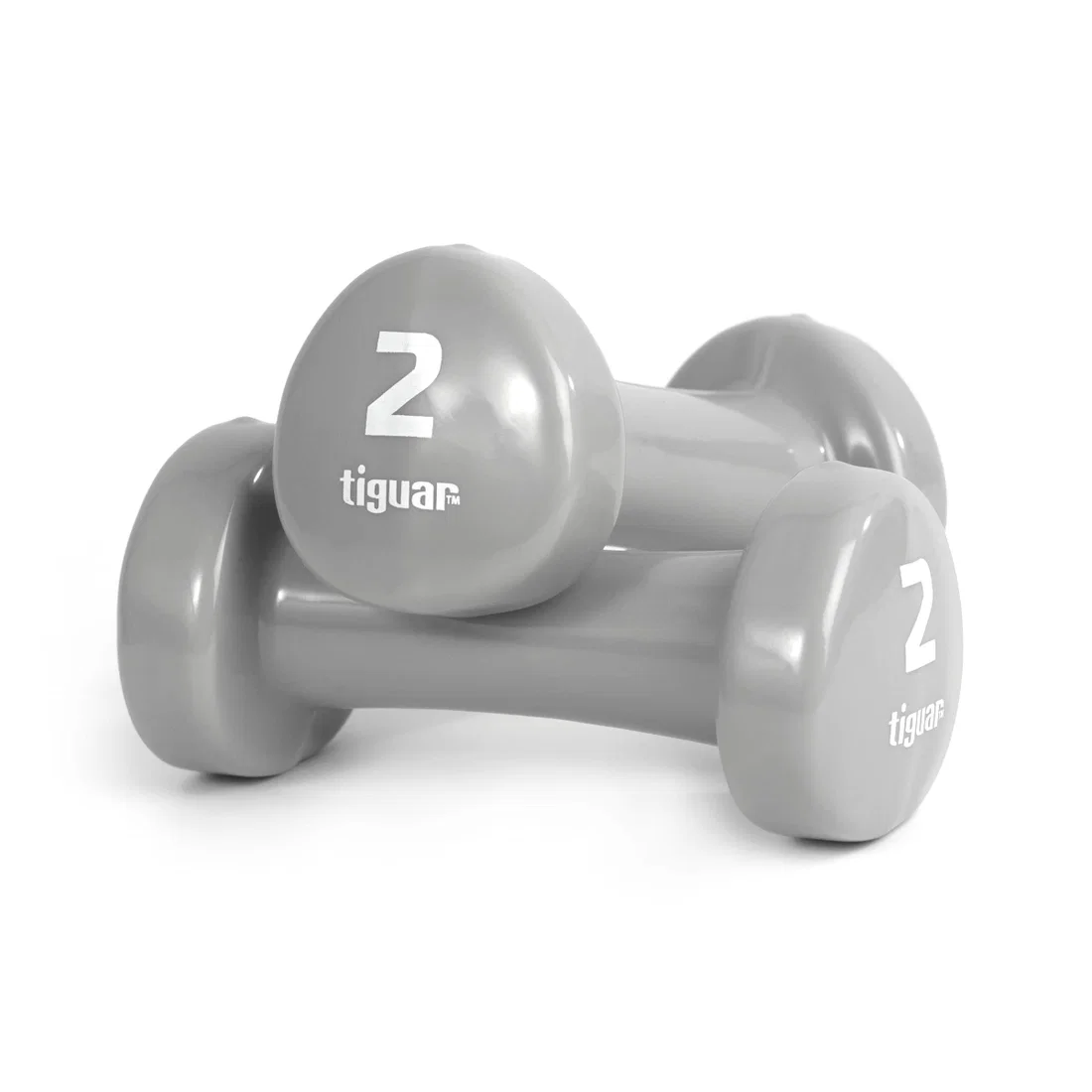 تيغوار زوج من دمبل الفينيل - 2 Kg