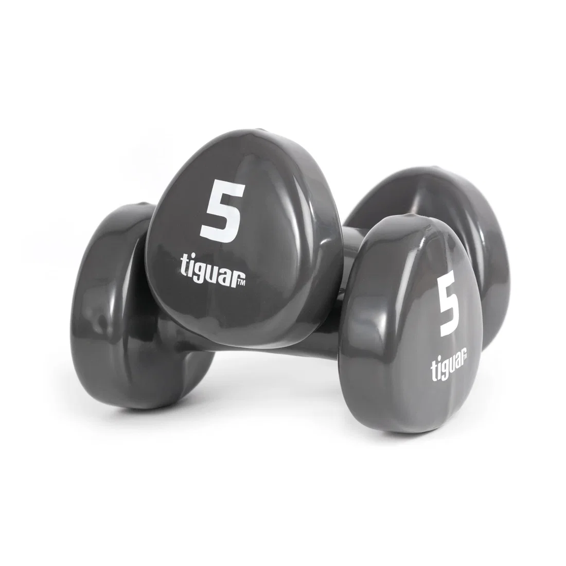 تيغوار زوج من دمبل الفينيل - 5 Kg