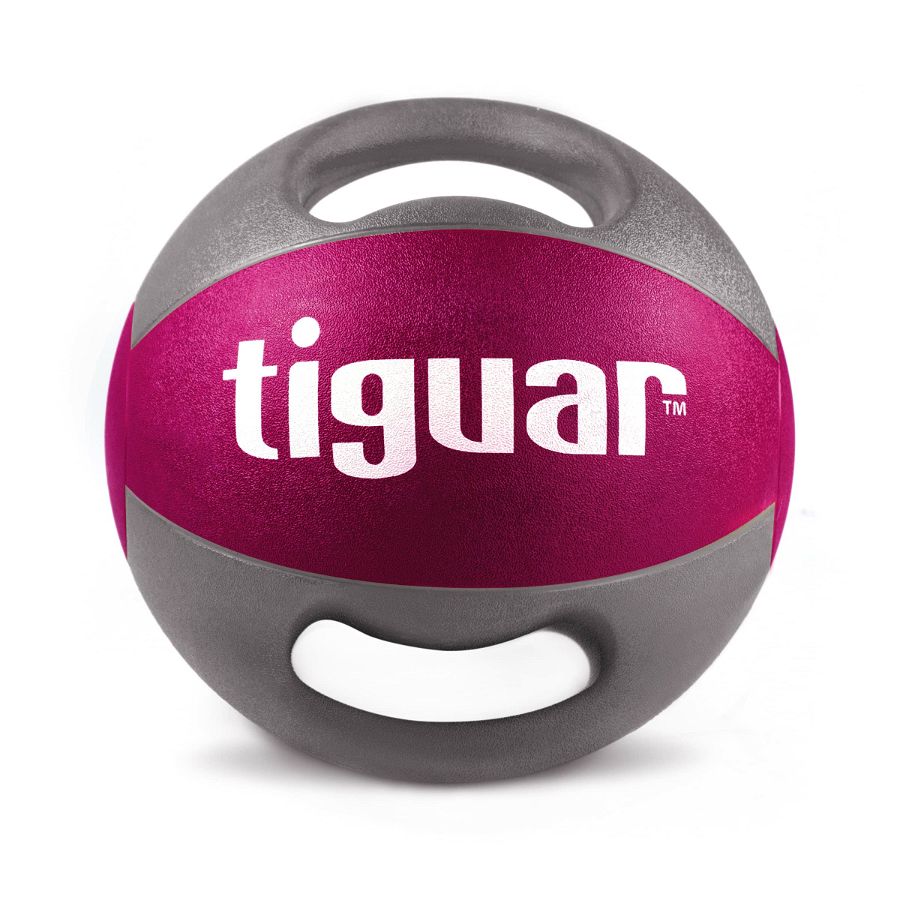 Tiguar Medicine Ball With Handles-5Kg