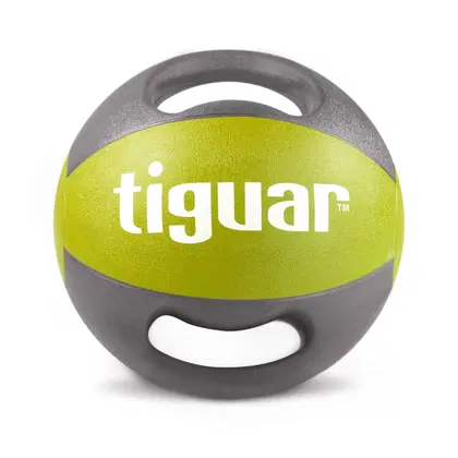 Tiguar Medicine Ball With Handles - 7 Kg