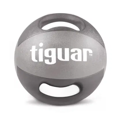 Tiguar Medicine Ball With Handles - 8 Kg