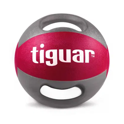 Tiguar Medicine Ball With Handles - 9 Kg