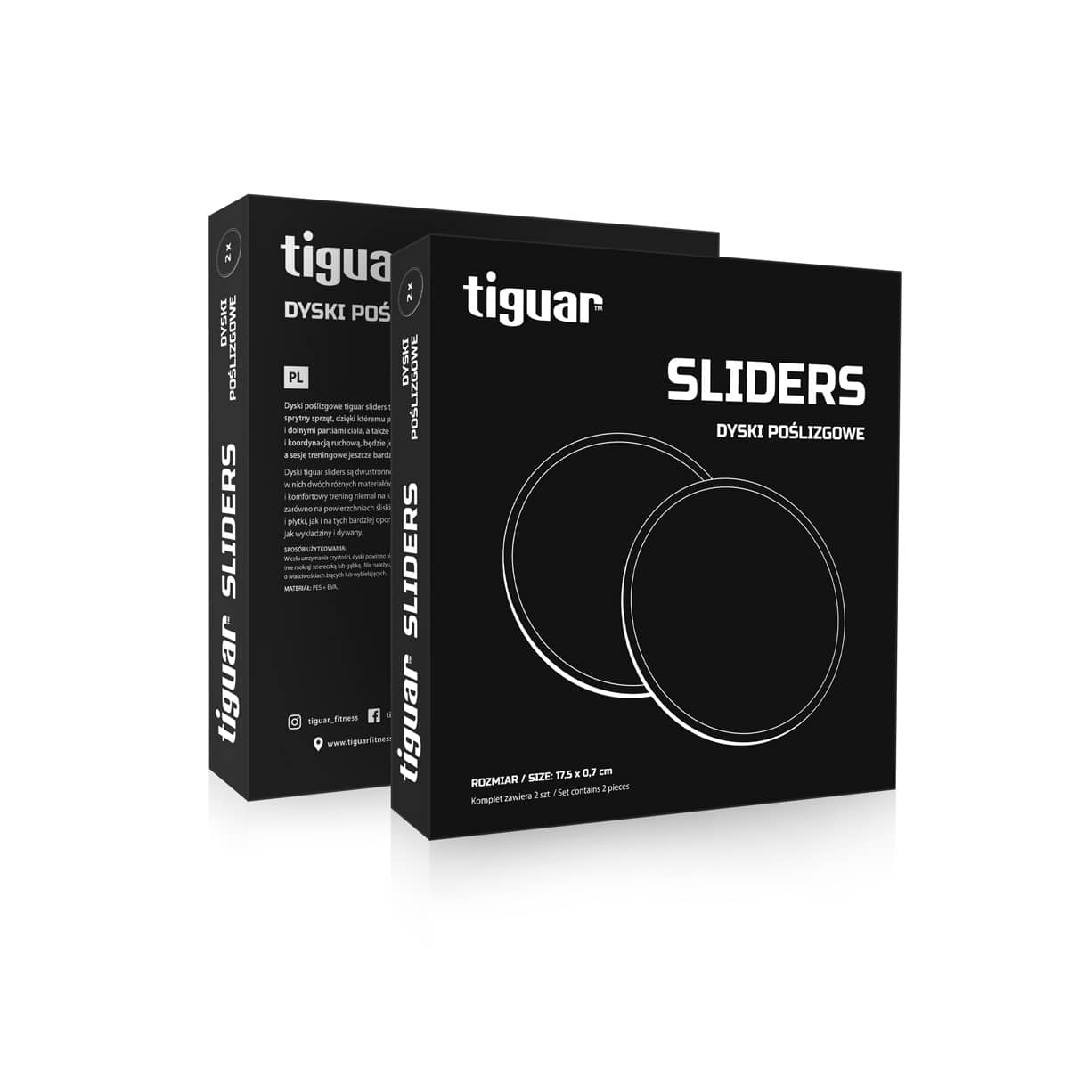 تيغوار منزلقات منزلقة (أسود)