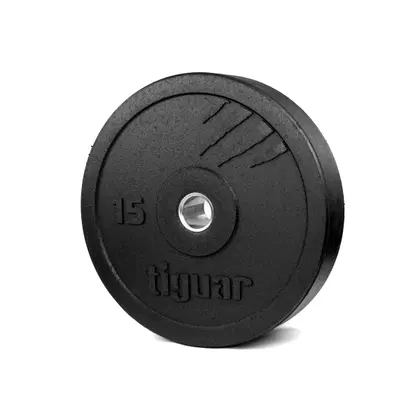 Tiguar Competition Premium Bumper Weight Plate - Single - 15 Kg