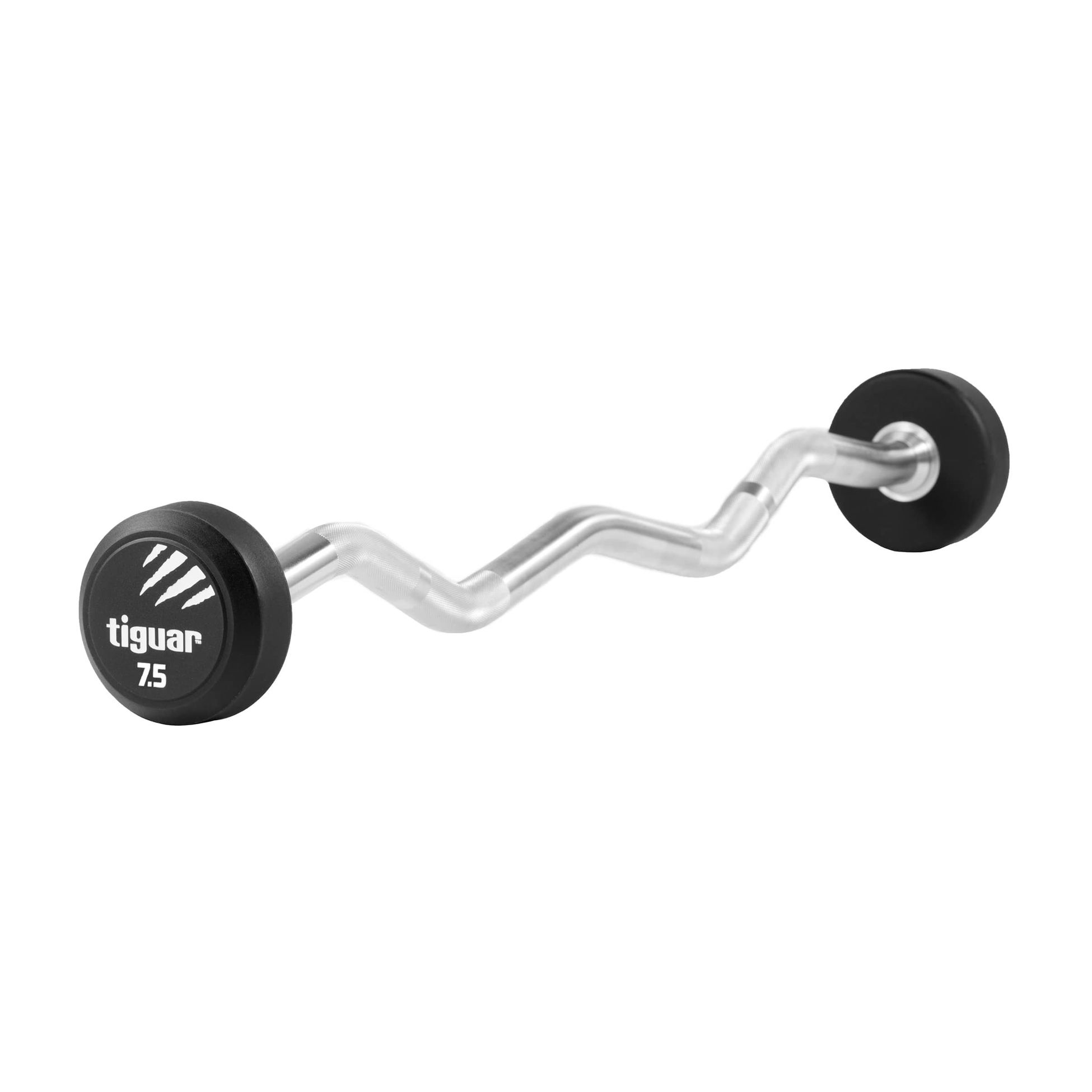 Tiguar PU Curl Barbell - 7.5 Kg