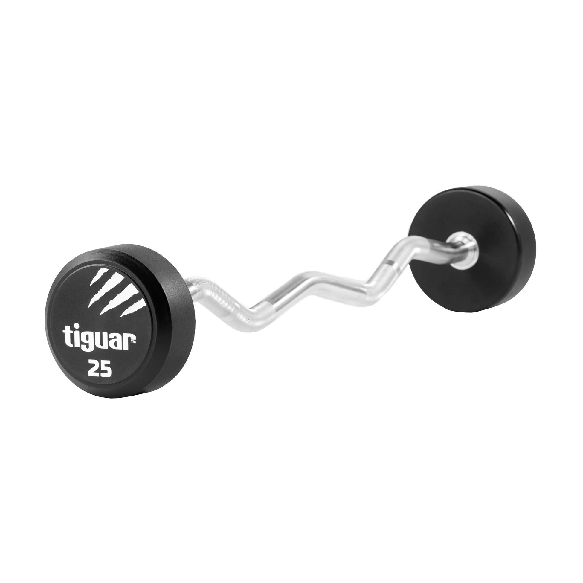 Tiguar PU Curl Barbell - 25 Kg