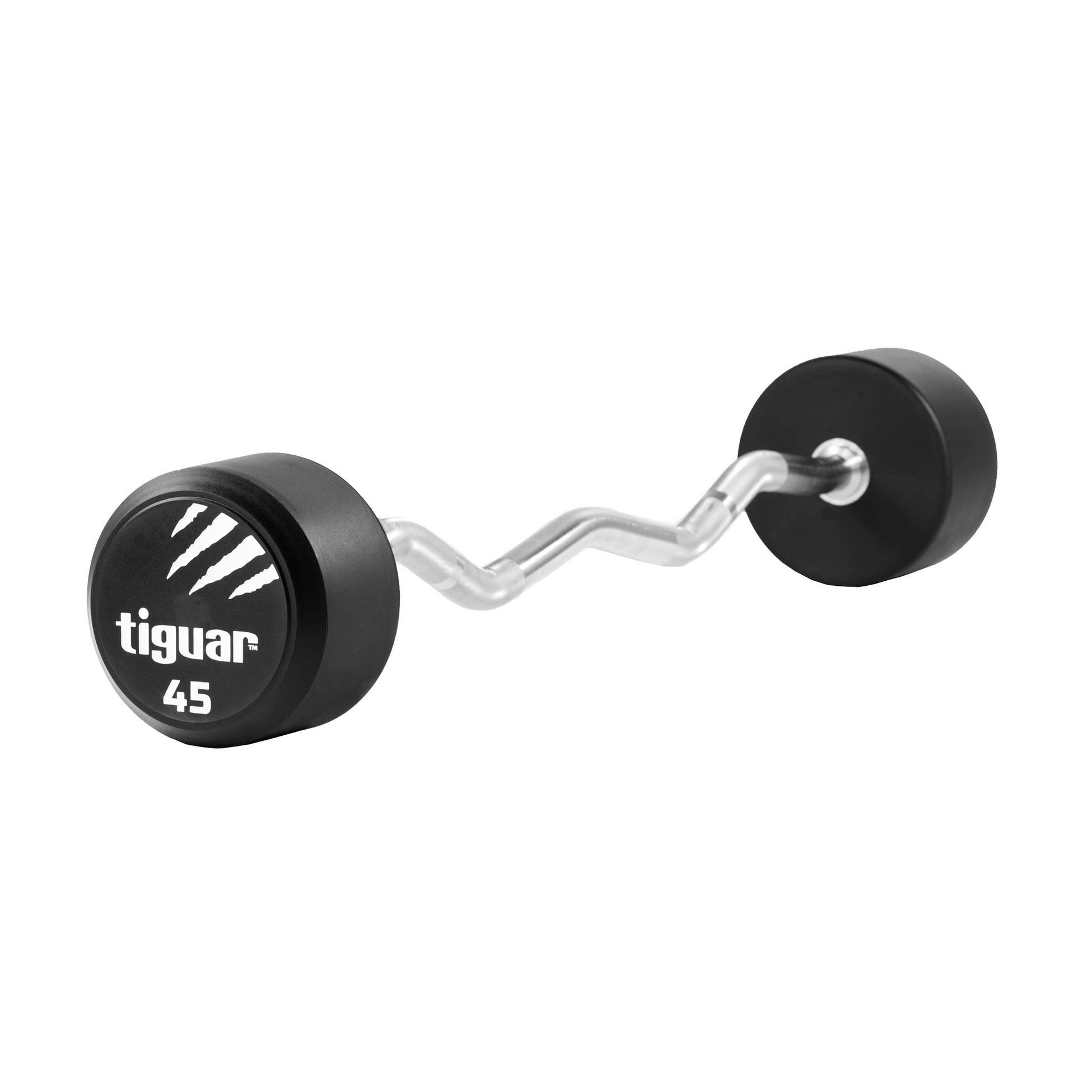 Tiguar PU Curl Barbell - 45 Kg